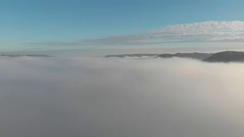 Jena under the clouds with a view towards Fuchsturm Stock Footage 102832922