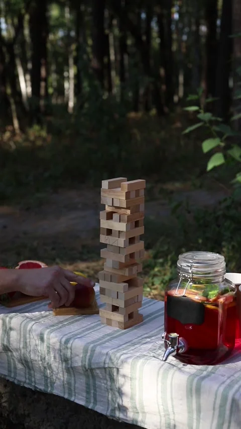 Jenga 2 Stock Footage 284213288