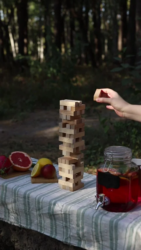 Jenga 3 Stock Footage 284213266