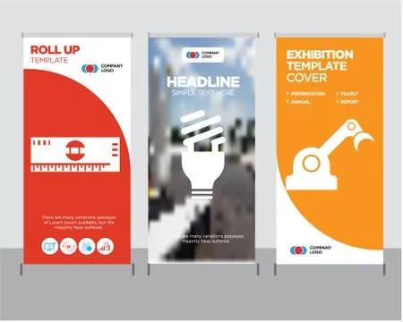 Jenny, lightbulb, scale roll up Stock Illustration