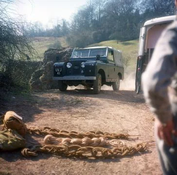 'The Jensen Code' TV Programme. - 1973 Photos