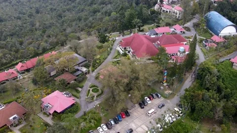 Jerai Hill aerial hyperlapse Stock Footage 145672460