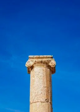Jerash Ruins in Jordan Stock Photos