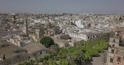 Jerez cathedral (2) Stock Footage 153110853