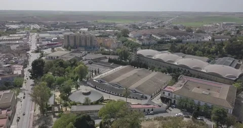 Jerez city sky Stock Footage 153111012