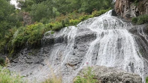 Jermuk Waterfall 4 스톡 동영상 331090598