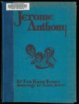 Jerome Anthony. Evans, Eva Knox, 1905-1998. text. Books, Children s litera... Stock Photos