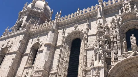 Jerónimos Monastery Stock Footage 197464141