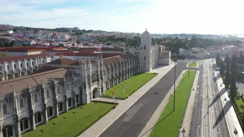 The Jeronimos Monastery Vídeo Stock 204977572