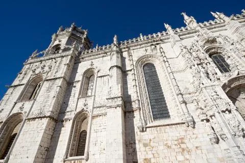 Jeronimos monastery Stock Photos
