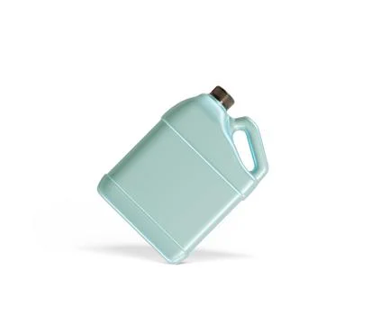 Jerry can packaging container plastic rendering 3D software illustration met Stock Photos