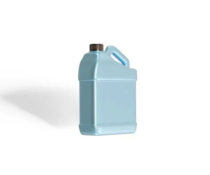 Jerry can packaging container plastic rendering 3D software illustration met Stock Photos