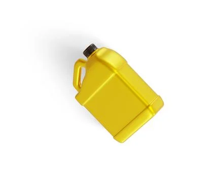Jerry can packaging container plastic rendering 3D software illustration met Stock Photos