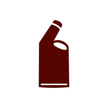 Jerrycan icon on white background for graphic and web design. Stock Illustration