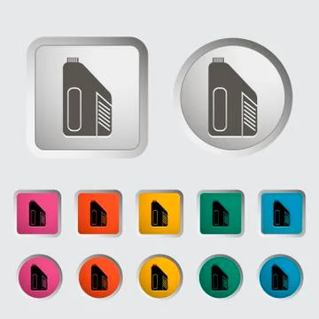 Jerrycan Stock Illustration