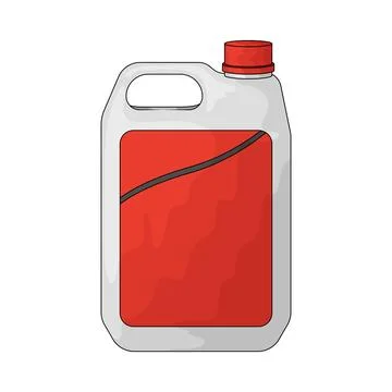 Jerrycan illustration Stock Illustration