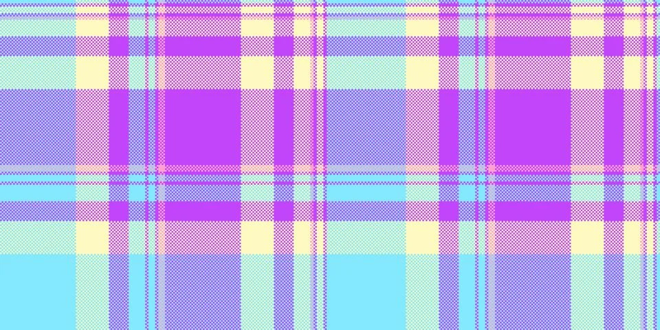 Jersey background fabric textile, patterned texture tartan vector. Tidy pat.. Stock Illustration