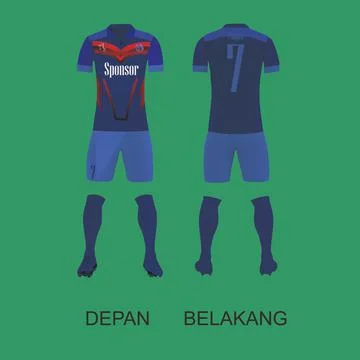 Jersey Design Stock Illustration