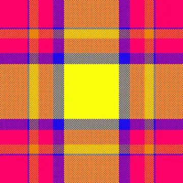 Jersey fabric seamless pattern, factory plaid check texture. Dining room te.. Stockillustratie