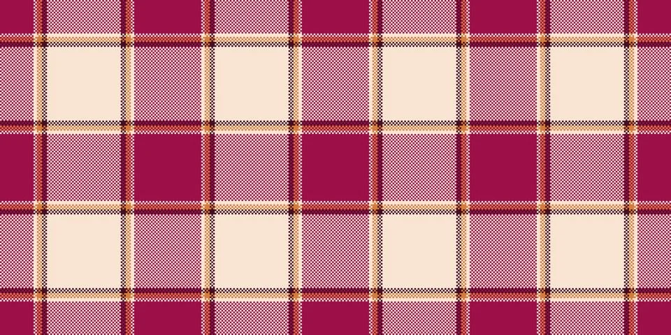 Jersey seamless pattern tartan, sheet background fabric texture. Outline te.. イラスト素材