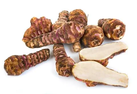 Jerusalem artichoke in studio Stock Photos