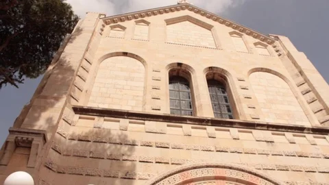 Jerusalem cenacle Stock Footage 71618878