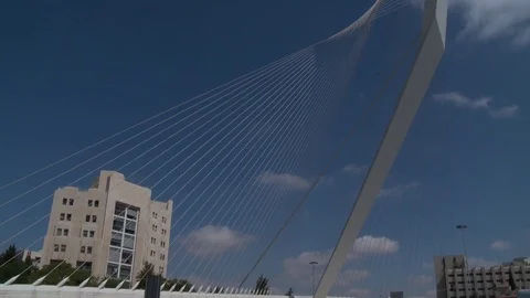 Jerusalem Chords Bridge Video stock 77589841