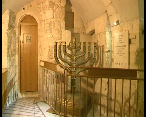 Jerusalem Davids Tomb Stock Footage 87950212