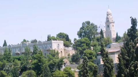 Jerusalem david's tomb Stock Footage 114846983