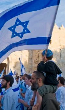 Jerusalem day Stock Photos
