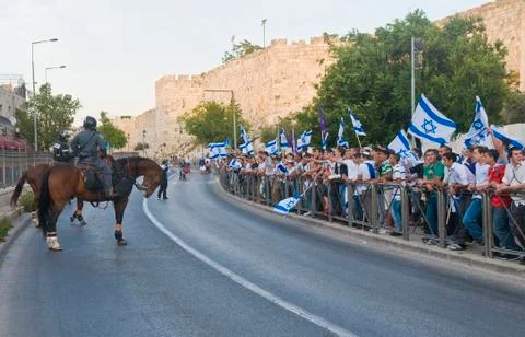 Jerusalem day Stock Photos