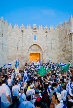Jerusalem day Stock Photos
