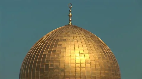 Jerusalem - Dome of the Rock Stock Footage 10840297