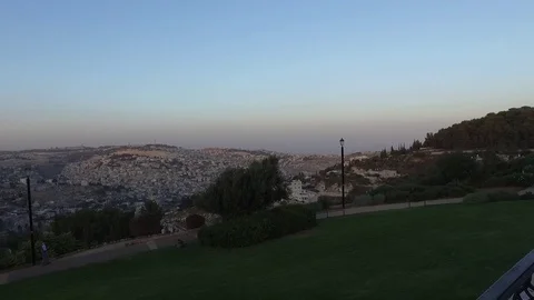 Jerusalem Dusk 3 Stock Footage 78712855