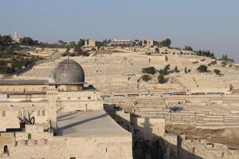 Jerusalem Graves Stock Photos