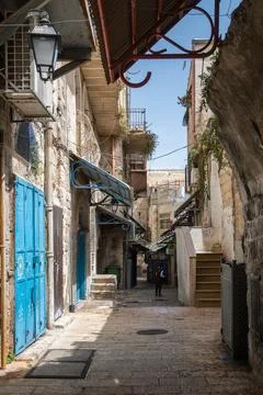Jerusalem, historical part of the city, old city, Israel Stock Photos