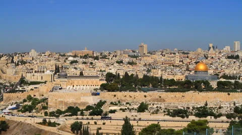 Jerusalem Israel Vidéo 25291876