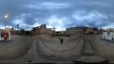 Jerusalem, Israel VR360 Stock Footage 128972470