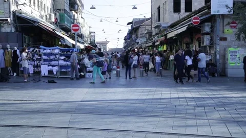 Jerusalem Light Rail 스톡 동영상 82886028
