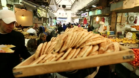 Jerusalem Market 15 Stock Footage 49698952