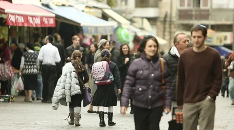 Jerusalem Market 8 Stock Footage 49699481
