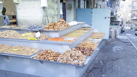 Jerusalem Market 스톡 동영상 82885828