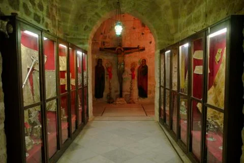 Jerusalem monastry of the cross Stock Photos