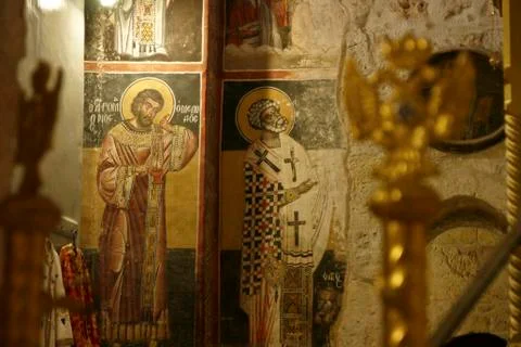 Jerusalem monastry of the cross Stock Photos