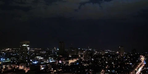 Jerusalem Night Time-lapse Stock Footage 83448261