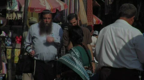 Jerusalem - Old City Stock Footage 487936