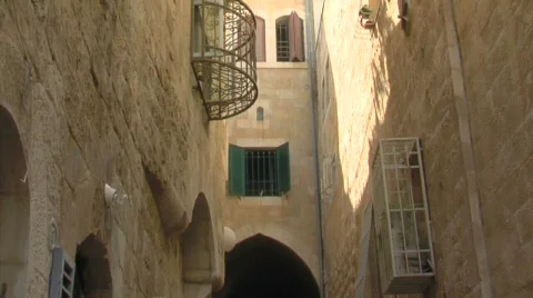 Jerusalem - Old City Stock Footage 488703