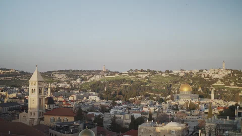 Jerusalem old city 動画素材 330745278
