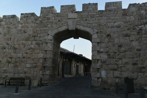 Jerusalem, the Old City. Stock Photos