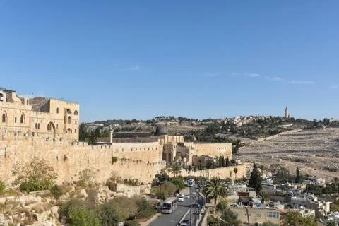Jerusalem, the Old City. Stock Photos